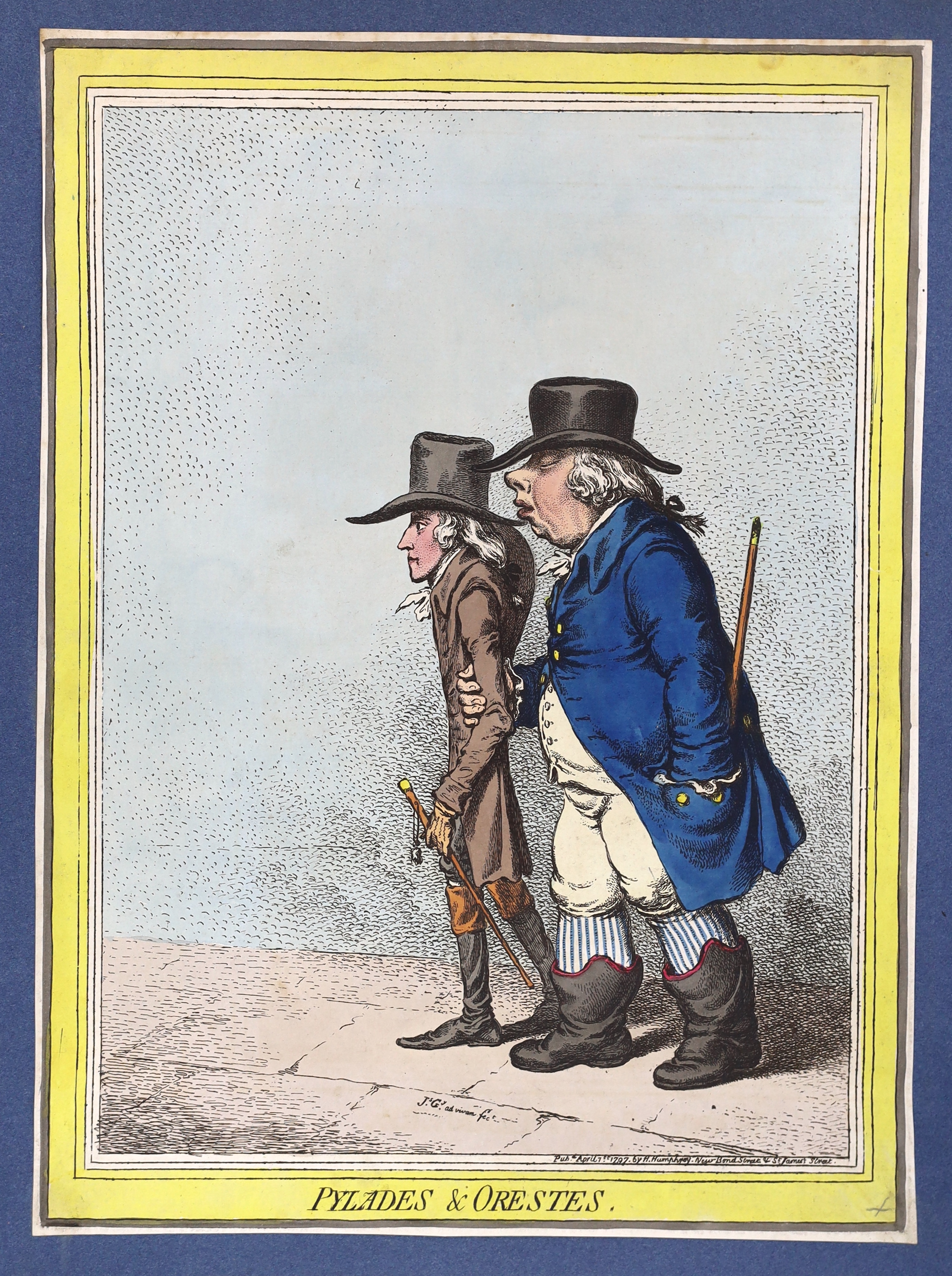 James Gillray (English, 1756-1815)